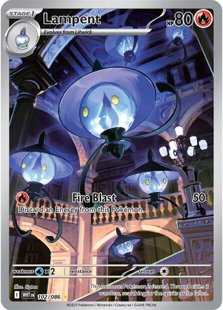 Lampent (102/086) [Scarlet & Violet: White Flare] | Dragon's Lair Comics and Fantasy Houston TX
