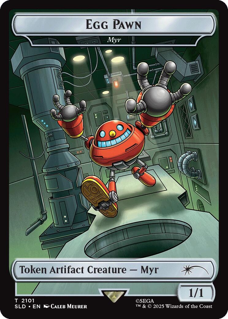 Egg Pawn - Myr Token [Secret Lair Drop Series] | Dragon's Lair Comics and Fantasy Houston TX