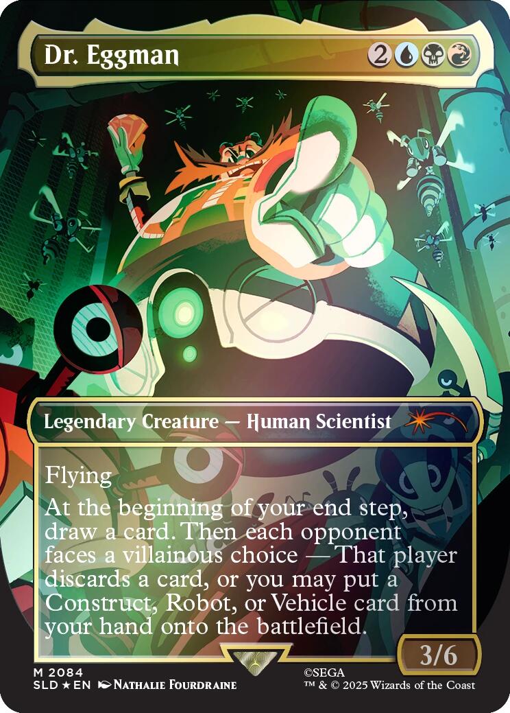 Dr. Eggman (Rainbow Foil) [Secret Lair Drop Series] | Dragon's Lair Comics and Fantasy Houston TX