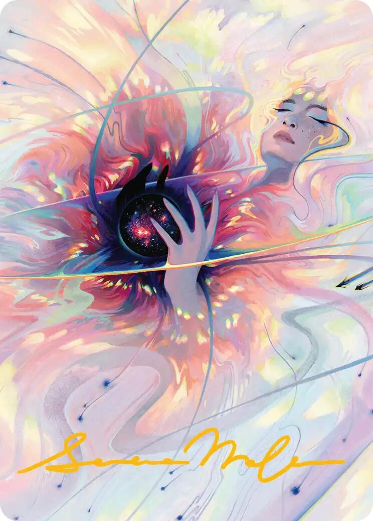 Beyond the Quiet Art Card (Gold-Stamped Signature) [Edge of Eternities Art Series] | Dragon's Lair Comics and Fantasy Houston TX