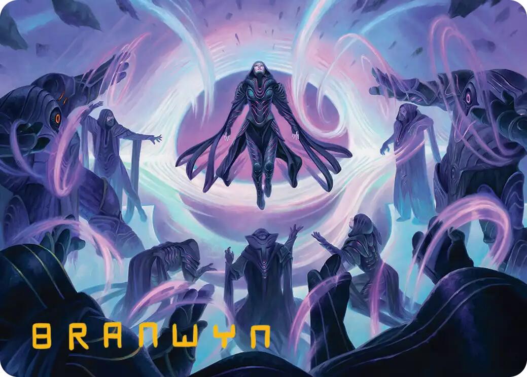 Chorale of the Void Art Card (Gold-Stamped Signature) [Edge of Eternities Art Series] | Dragon's Lair Comics and Fantasy Houston TX