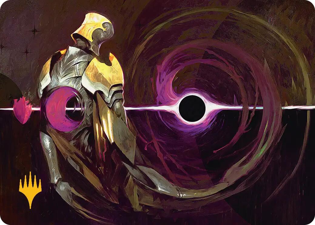 Gravkill Art Card (Gold-Stamped Planeswalker Symbol) [Edge of Eternities Art Series] | Dragon's Lair Comics and Fantasy Houston TX
