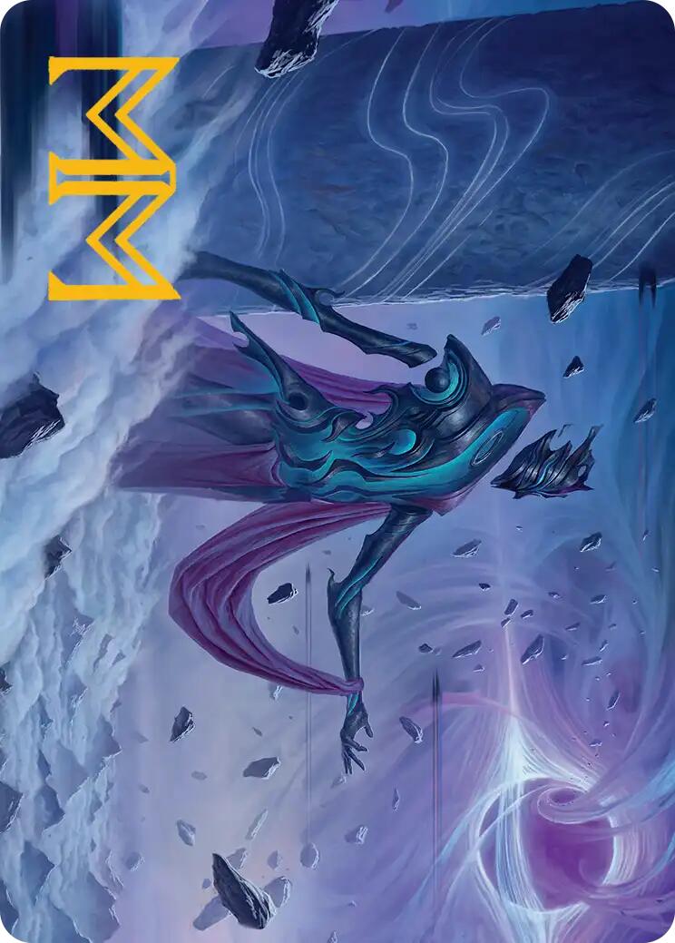 Bygone Colossus Art Card (Gold-Stamped Signature) [Edge of Eternities Art Series] | Dragon's Lair Comics and Fantasy Houston TX