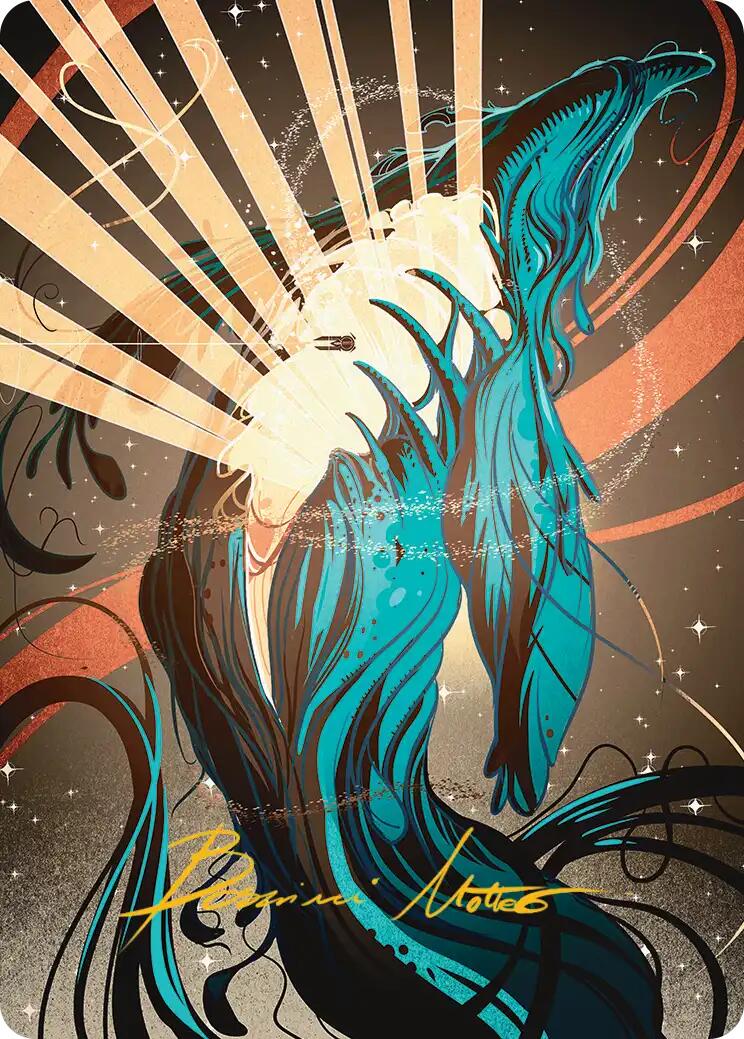 Swarmyard Art Card (Gold-Stamped Signature) [Edge of Eternities Art Series] | Dragon's Lair Comics and Fantasy Houston TX