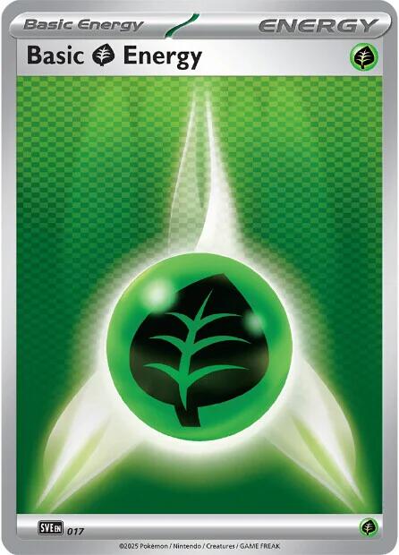 Basic Grass Energy (017) [Scarlet & Violet: Black Bolt] | Odin's Place