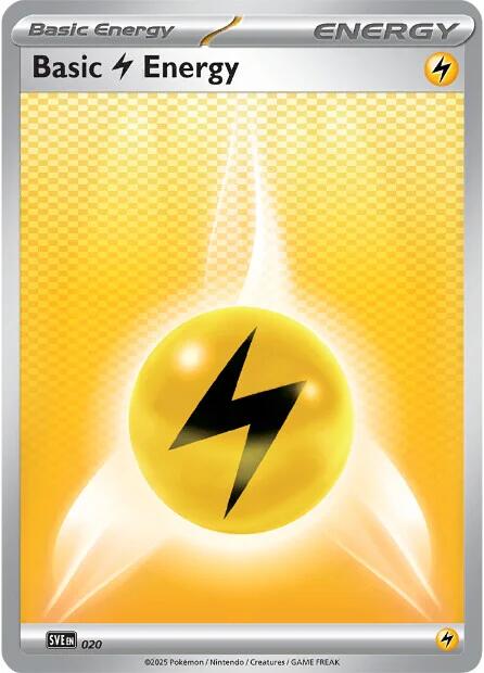 Basic Lightning Energy (020) [Scarlet & Violet: Black Bolt] | Odin's Place