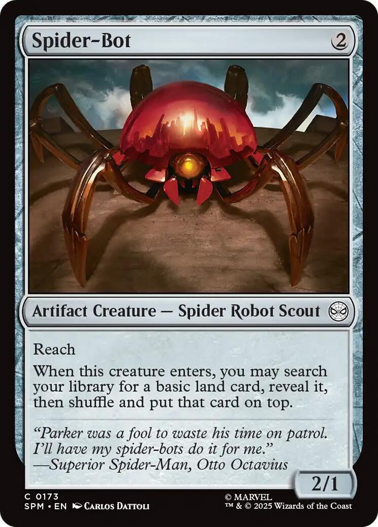 Image for Spider-Bot (173) (SPM) - Magic: The Gathering | Dragon's Lair Comics and Fantasy Houston TX