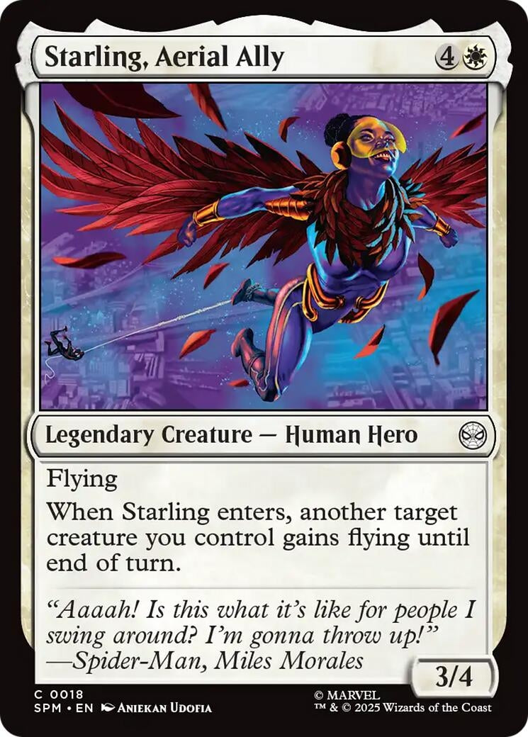 Image for Starling, Aerial Ally (18) (SPM) - Magic: The Gathering | Dragon's Lair Comics and Fantasy Houston TX