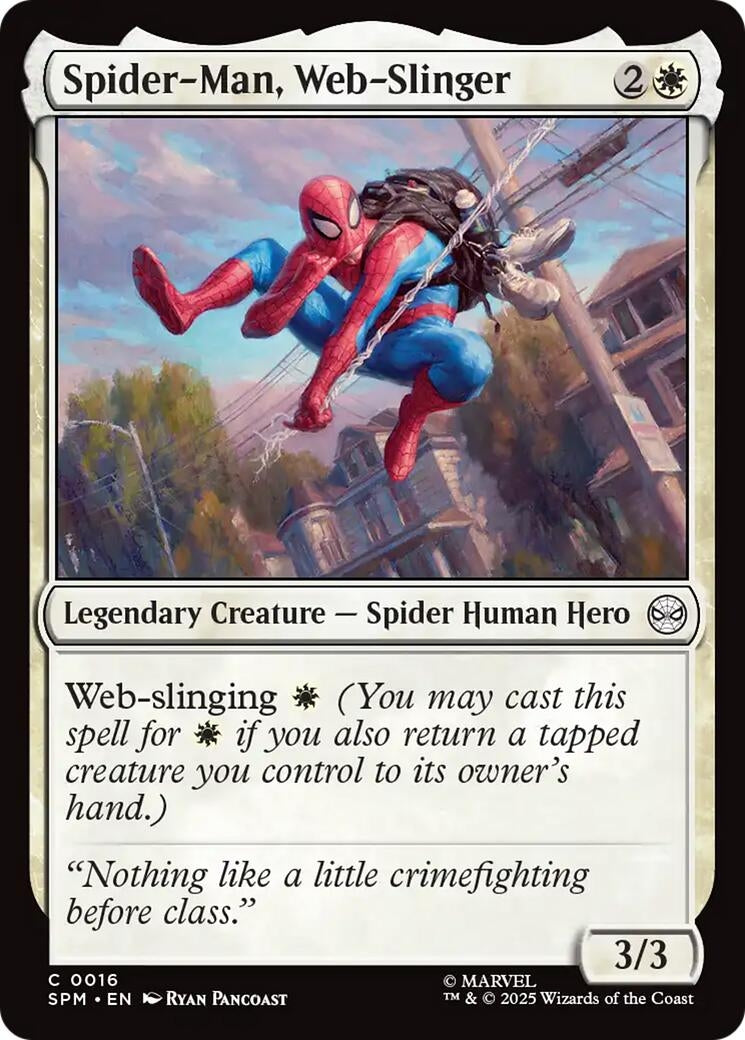 Image for Spider-Man, Web-Slinger (16) (SPM) - Magic: The Gathering | Dragon's Lair Comics and Fantasy Houston TX