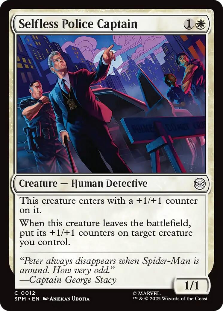 Image for Selfless Police Captain (12) (SPM) - Magic: The Gathering | Dragon's Lair Comics and Fantasy Houston TX