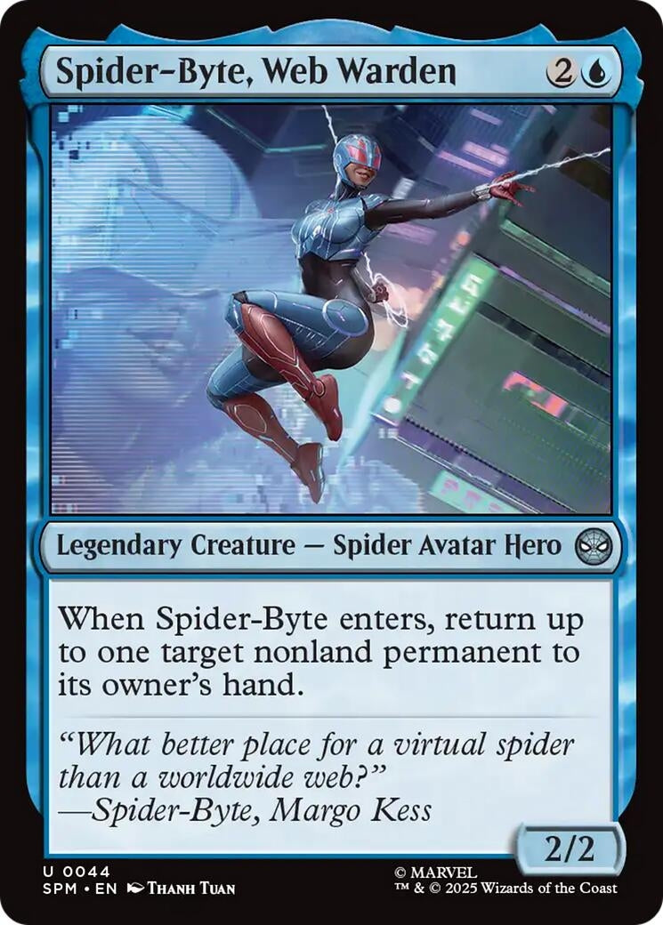 Image for Spider-Byte, Web Warden (44) (SPM) - Magic: The Gathering | Dragon's Lair Comics and Fantasy Houston TX