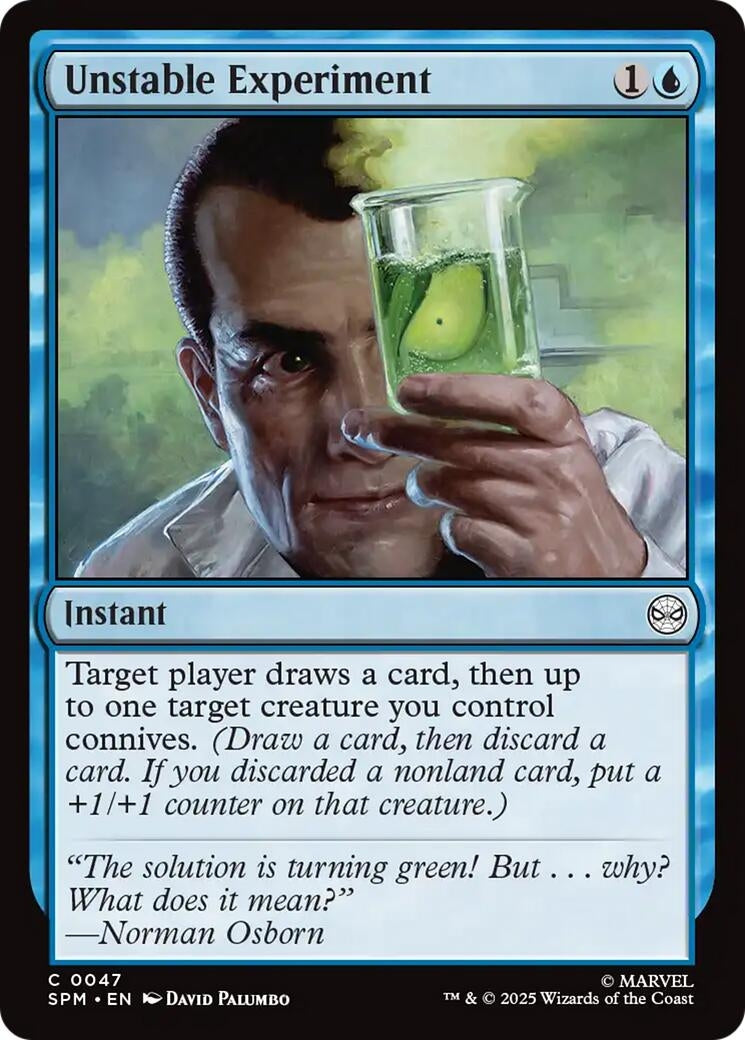 Image for Unstable Experiment (47) (SPM) - Magic: The Gathering | Dragon's Lair Comics and Fantasy Houston TX