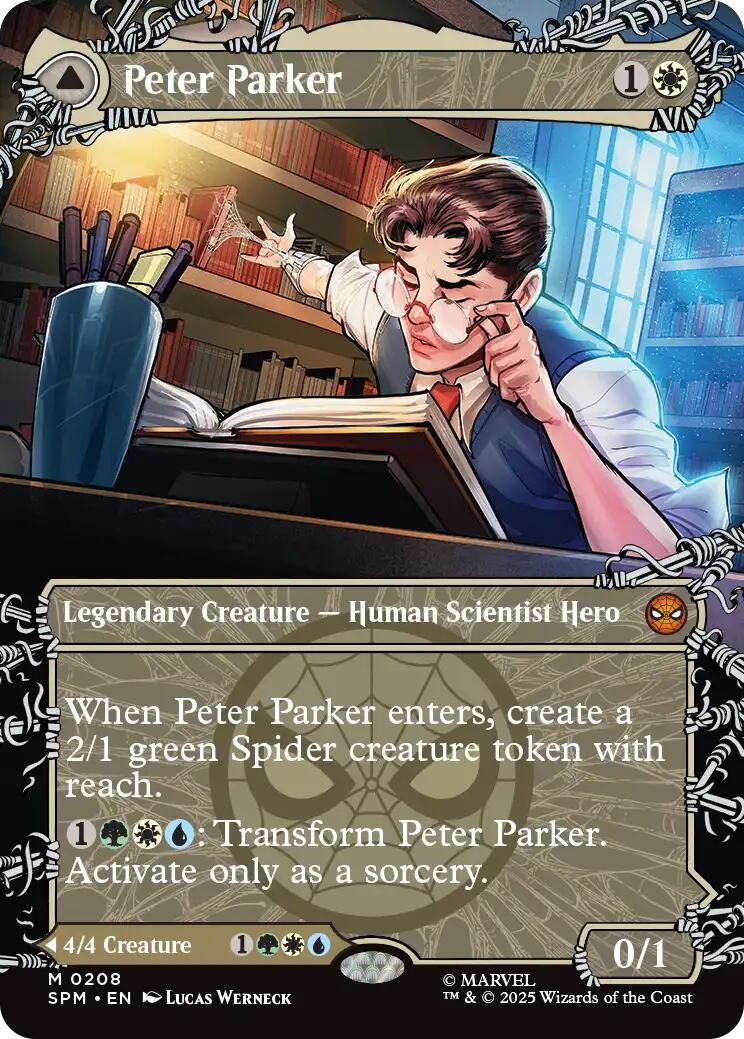 Peter Parker (0208) (Borderless) [Marvel's Spider-Man] | Dragon's Lair Comics and Fantasy Houston TX