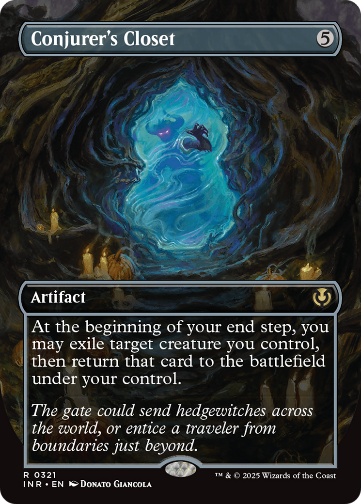 Conjurer's Closet (Borderless) [Innistrad Remastered] | Dragon's Lair Comics and Fantasy Houston TX