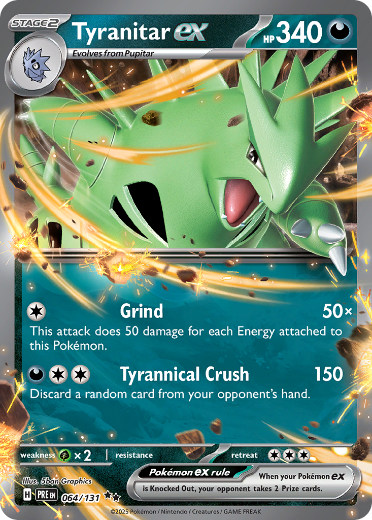 Tyranitar ex (066/197) [Prize Pack Series Four] | Odin's Place