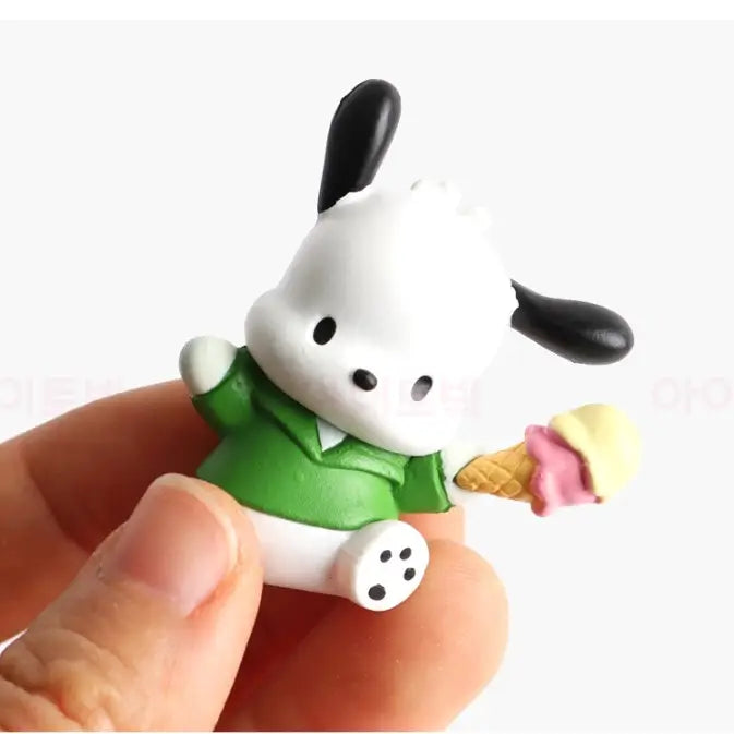 Sanrio Pochacco Picnic Theme Collectable Mystery Figurecharm | Dragon's Lair Comics and Fantasy Houston TX