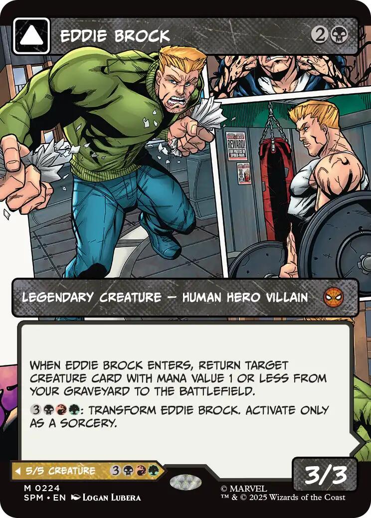 Eddie Brock (0224) (Borderless) [Marvel's Spider-Man] | Dragon's Lair Comics and Fantasy Houston TX
