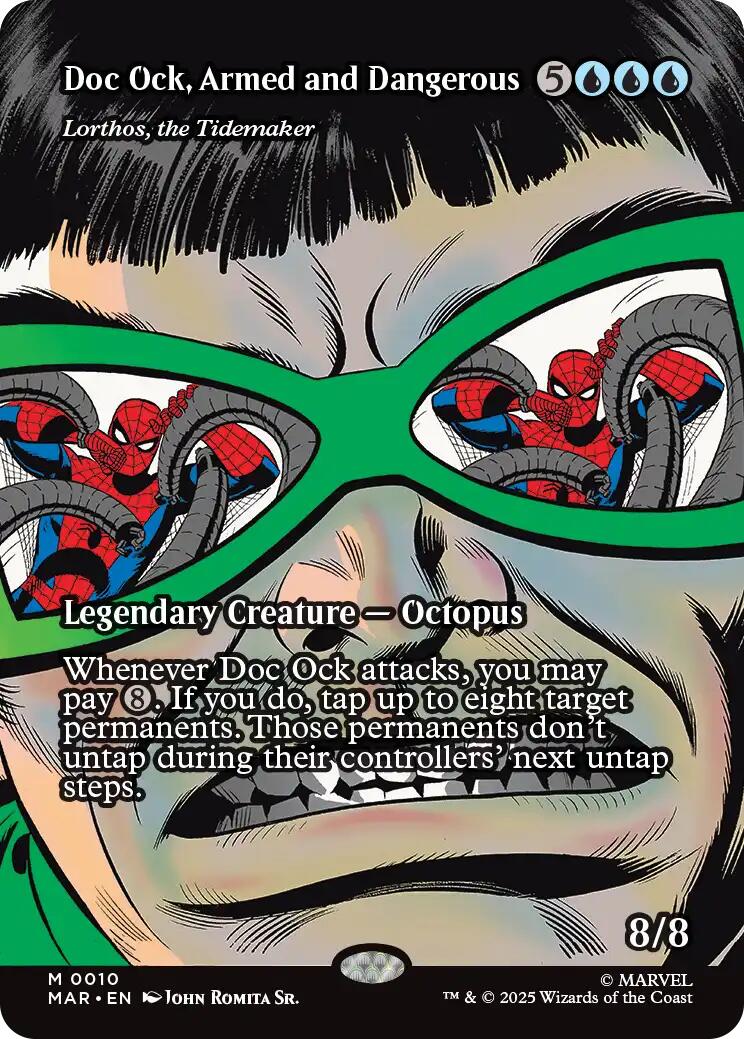 Doc Ock, Armed and Dangerous - Lorthos, the Tidemaker (Borderless) [Marvel's Spider-Man: Eternal-Legal] | Dragon's Lair Comics and Fantasy Houston TX