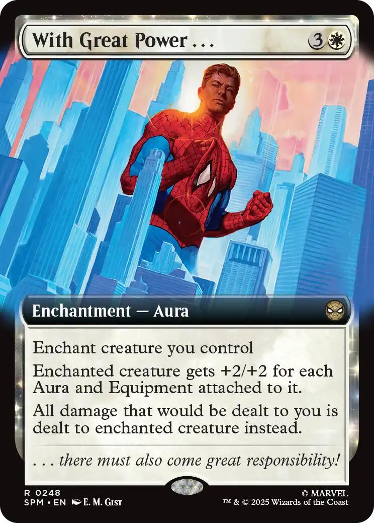 With Great Power... (Extended Art) [Marvel's Spider-Man] | Dragon's Lair Comics and Fantasy Houston TX