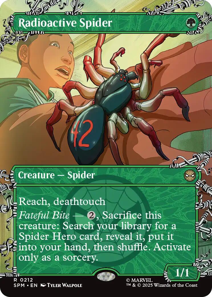 Radioactive Spider (Borderless) [Marvel's Spider-Man] | Dragon's Lair Comics and Fantasy Houston TX