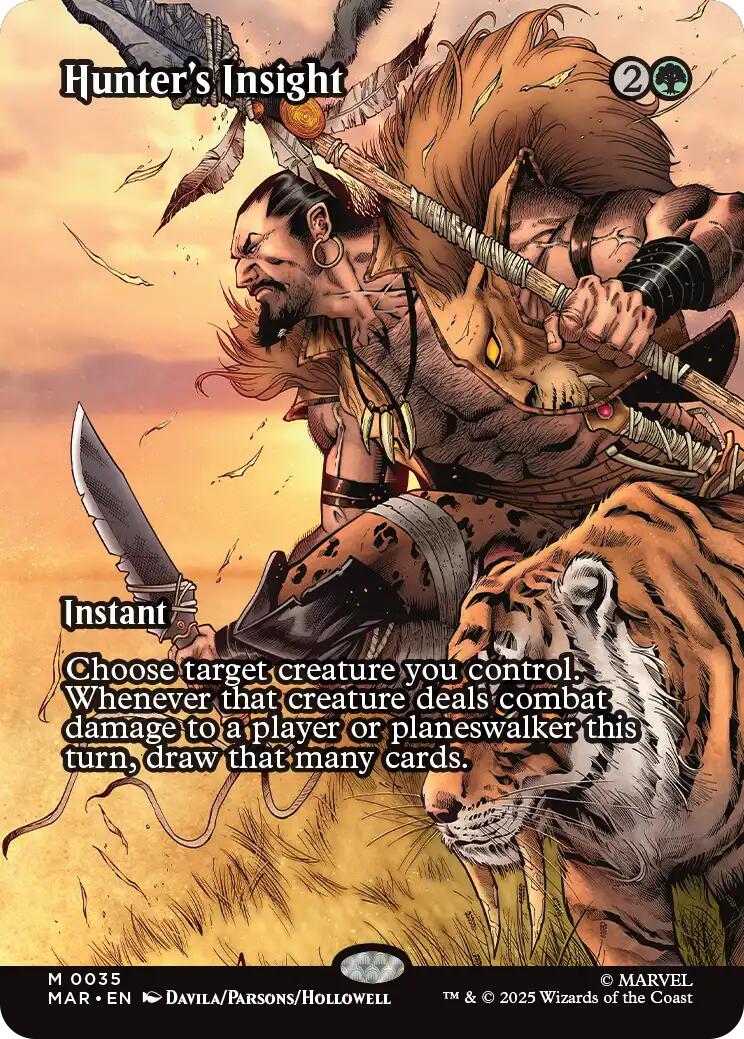 Hunter's Insight (Borderless) [Marvel's Spider-Man: Eternal-Legal] | Dragon's Lair Comics and Fantasy Houston TX