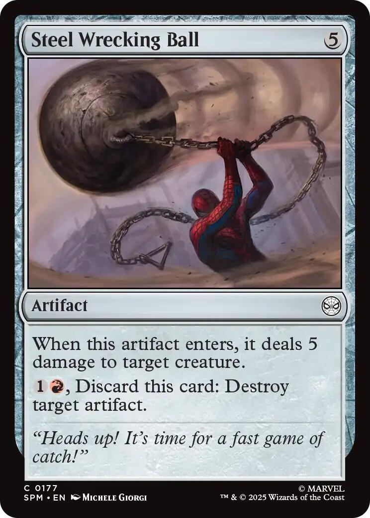 Steel Wrecking Ball [Marvel's Spider-Man] | Dragon's Lair Comics and Fantasy Houston TX