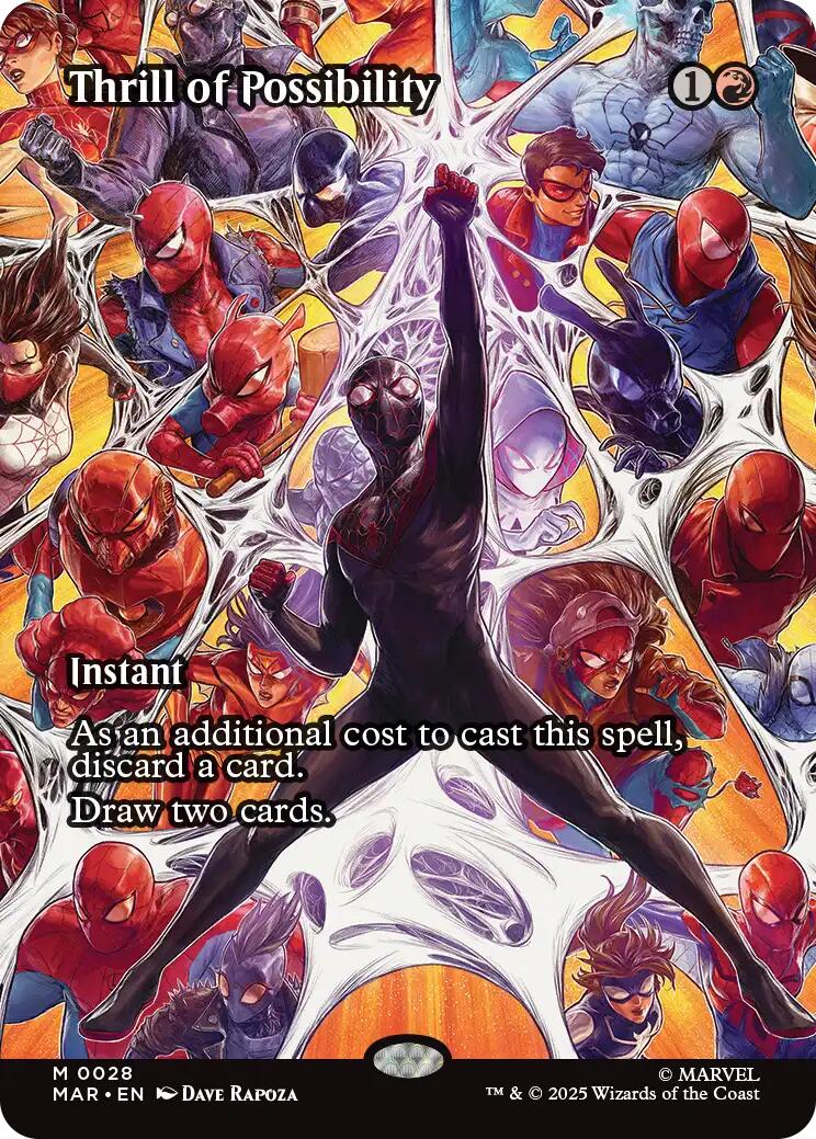 Thrill of Possibility (Borderless) [Marvel's Spider-Man: Eternal-Legal] | Dragon's Lair Comics and Fantasy Houston TX