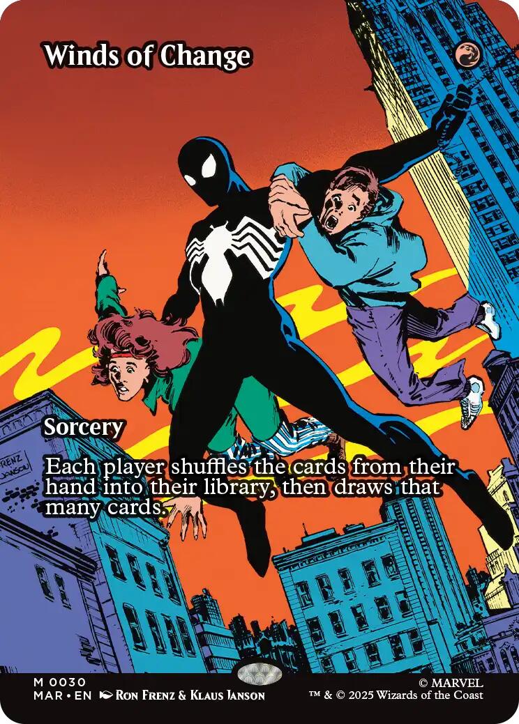 Winds of Change (Borderless) [Marvel's Spider-Man: Eternal-Legal] | Dragon's Lair Comics and Fantasy Houston TX