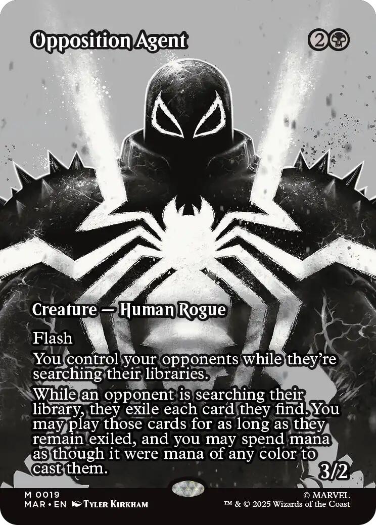 Opposition Agent (Borderless) [Marvel's Spider-Man: Eternal-Legal] | Dragon's Lair Comics and Fantasy Houston TX