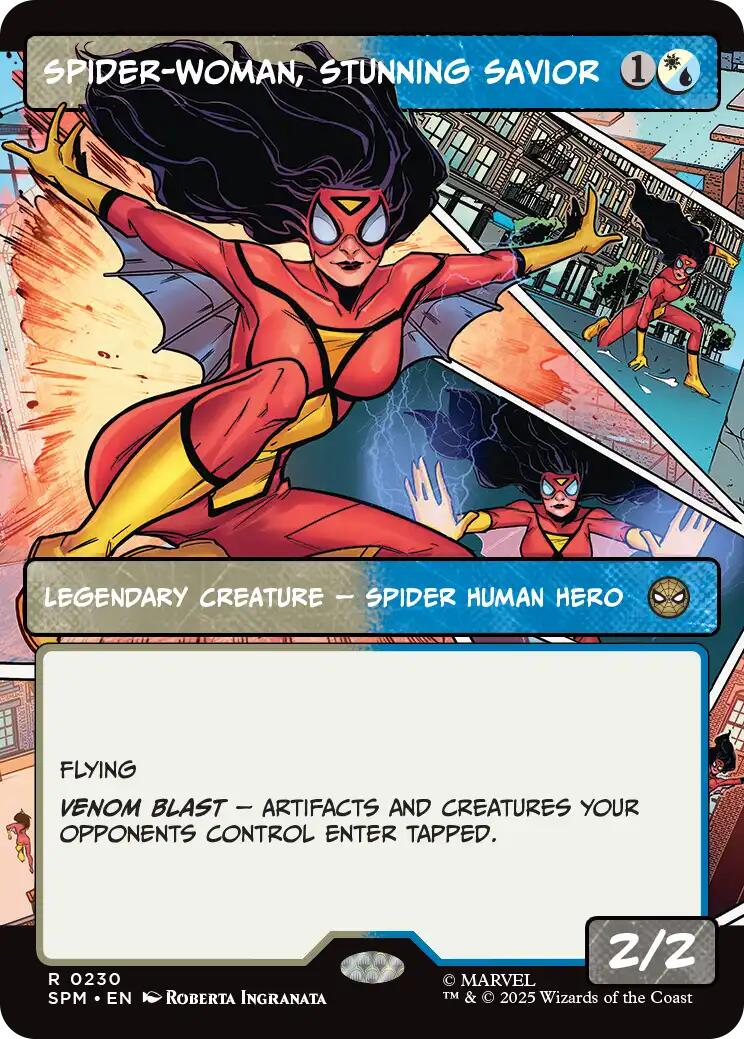Spider-Woman, Stunning Savior (Borderless) [Marvel's Spider-Man] | Dragon's Lair Comics and Fantasy Houston TX