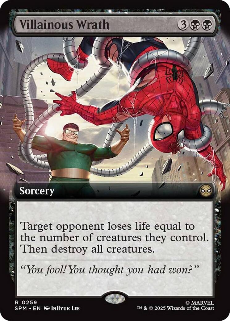 Villainous Wrath (Extended Art) [Marvel's Spider-Man] | Dragon's Lair Comics and Fantasy Houston TX