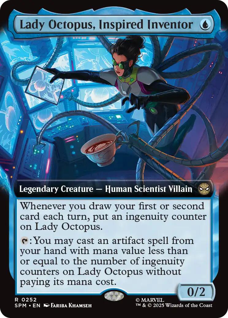 Lady Octopus, Inspired Inventor (Extended Art) [Marvel's Spider-Man] | Dragon's Lair Comics and Fantasy Houston TX