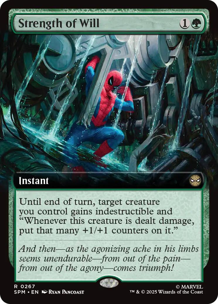 Strength of Will (Extended Art) [Marvel's Spider-Man] | Dragon's Lair Comics and Fantasy Houston TX