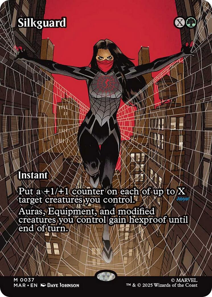 Silkguard (Borderless) [Marvel's Spider-Man: Eternal-Legal] | Dragon's Lair Comics and Fantasy Houston TX