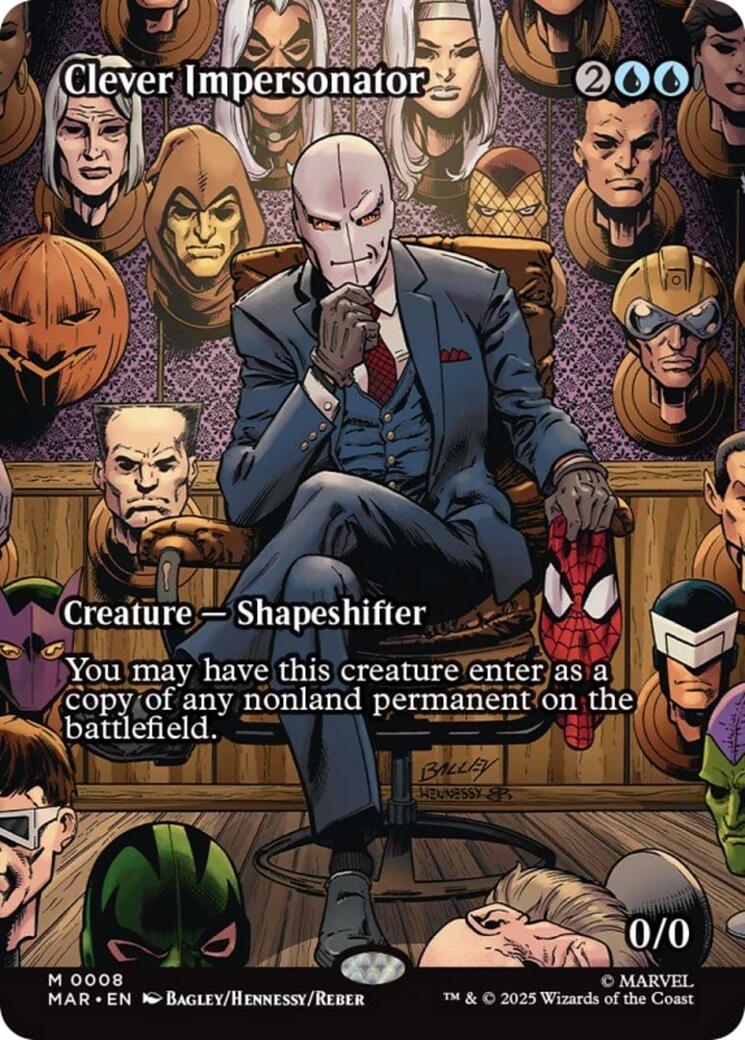 Clever Impersonator (Borderless) [Marvel's Spider-Man: Eternal-Legal] | Dragon's Lair Comics and Fantasy Houston TX