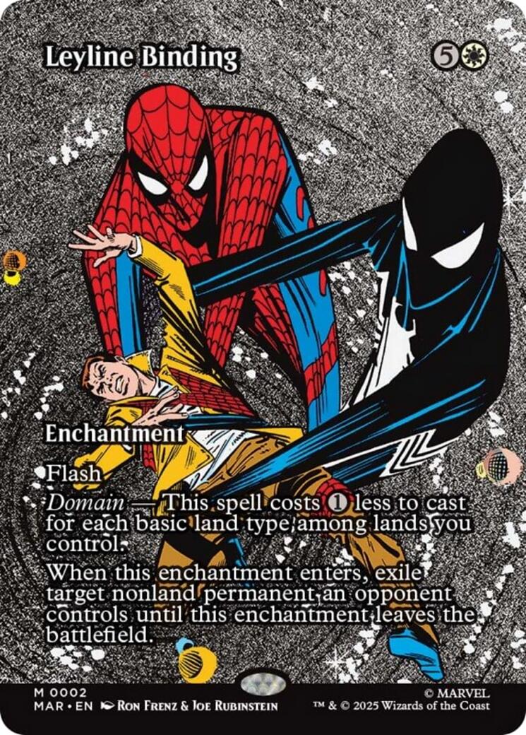 Leyline Binding (Borderless) [Marvel's Spider-Man: Eternal-Legal] | Dragon's Lair Comics and Fantasy Houston TX