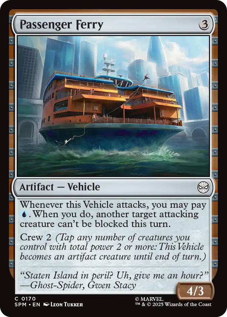 Passenger Ferry [Marvel's Spider-Man] | Dragon's Lair Comics and Fantasy Houston TX