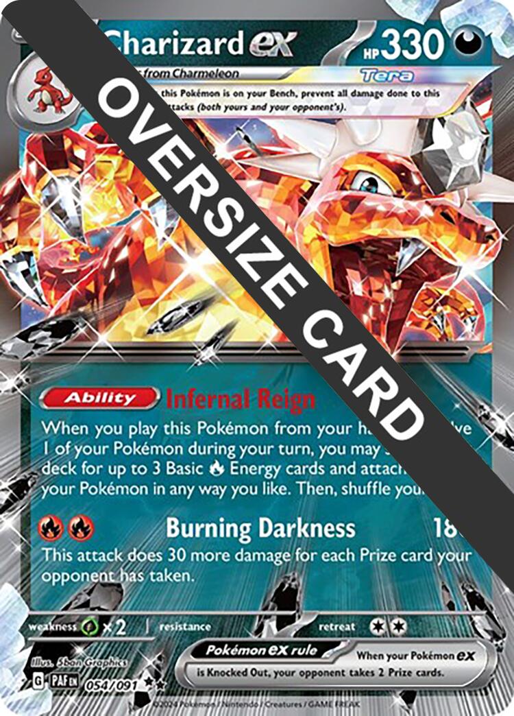 Charizard ex (054/091) (Jumbo Card) [Miscellaneous Cards] | Dragon's Lair Comics and Fantasy Houston TX