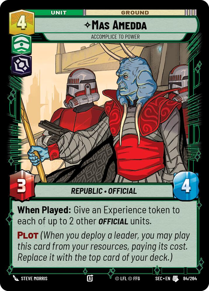 Mas Amedda - Accomplice to Power (84/264) (84/264) [Secrets of Power] | Odin's Place
