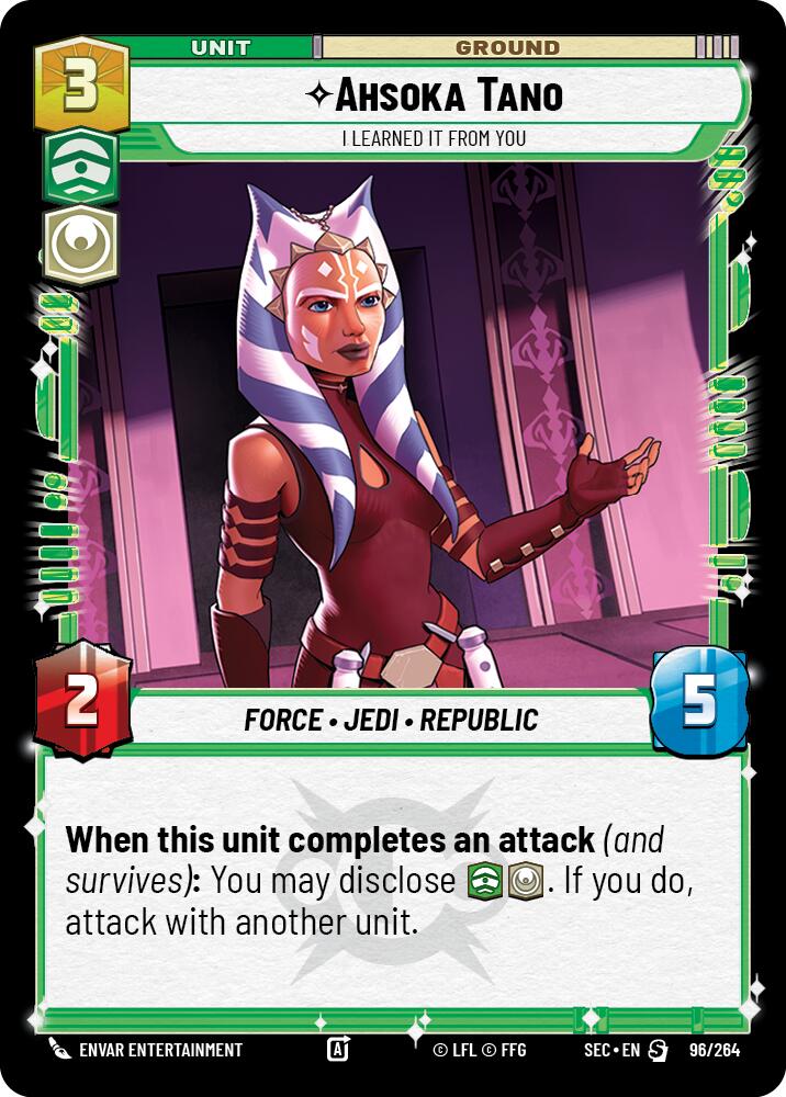 Ahsoka Tano - I Learned It from You (96/264) (96/264) [Secrets of Power] | Dragon's Lair Comics and Fantasy Houston TX