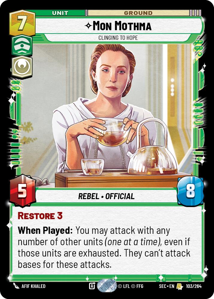 Mon Mothma - Clinging to Hope (103/264) (103/264) [Secrets of Power] | Odin's Place