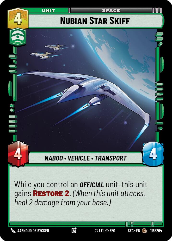 Nubian Star Skiff (116/264) (116/264) [Secrets of Power] | Odin's Place