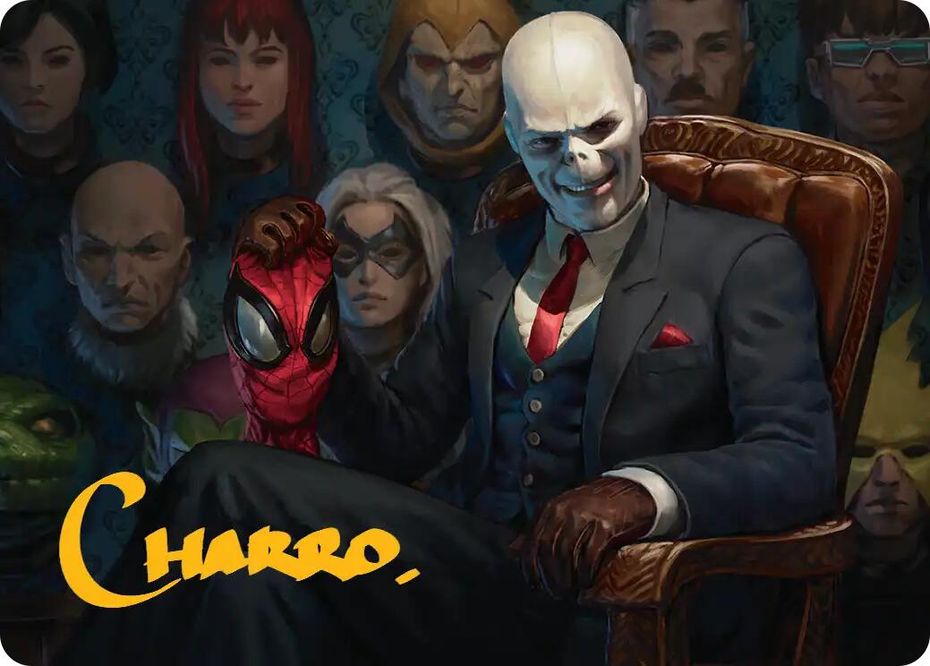 Chameleon, Master of Disguise Art Card (Gold-Stamped Signature) [Marvel's Spider-Man Art Series] | Dragon's Lair Comics and Fantasy Houston TX