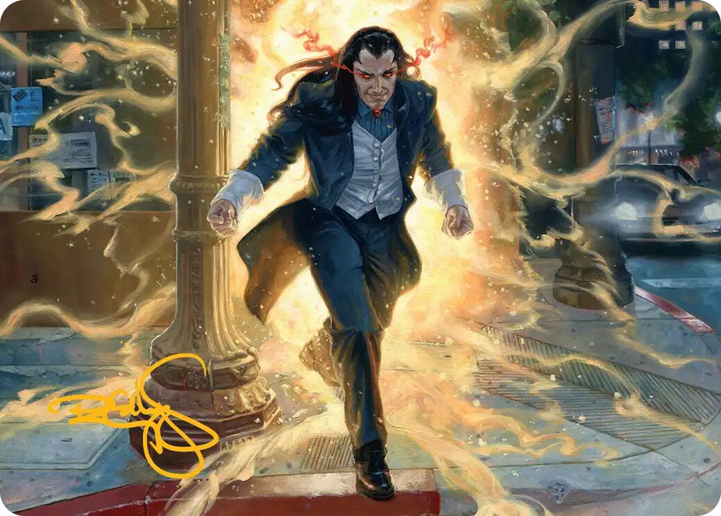 Morlun, Devourer of Spiders Art Card (Gold-Stamped Signature) [Marvel's Spider-Man Art Series] | Dragon's Lair Comics and Fantasy Houston TX