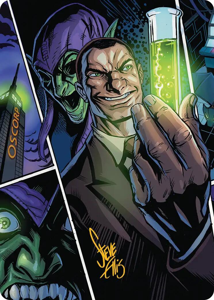 Norman Osborn Art Card (Gold-Stamped Signature) [Marvel's Spider-Man Art Series] | Dragon's Lair Comics and Fantasy Houston TX