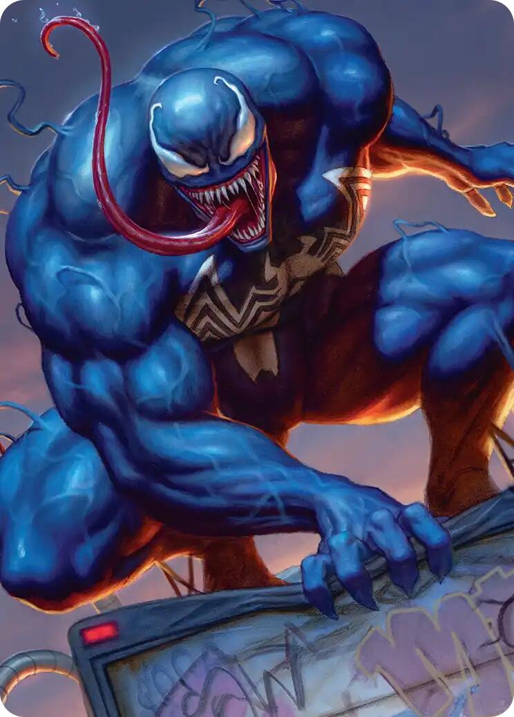 Venom, Deadly Devourer Art Card [Marvel's Spider-Man Art Series] | Dragon's Lair Comics and Fantasy Houston TX