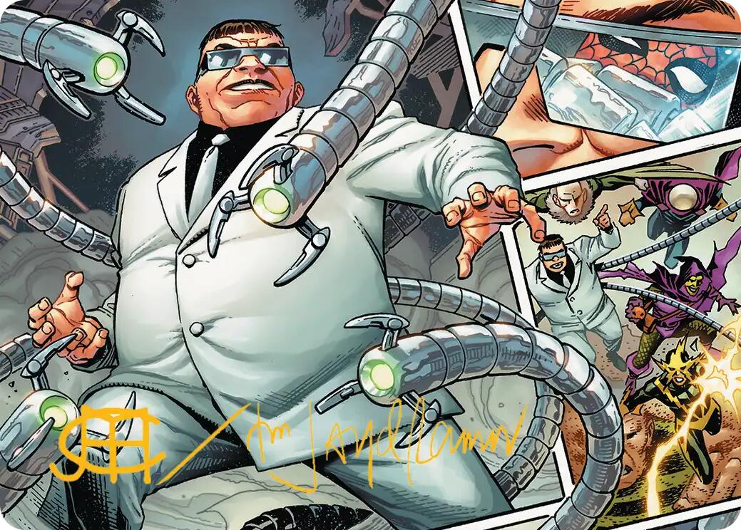 Doctor Octopus, Master Planner Art Card (48/54) (Gold-Stamped Signature) [Marvel's Spider-Man Art Series] | Dragon's Lair Comics and Fantasy Houston TX
