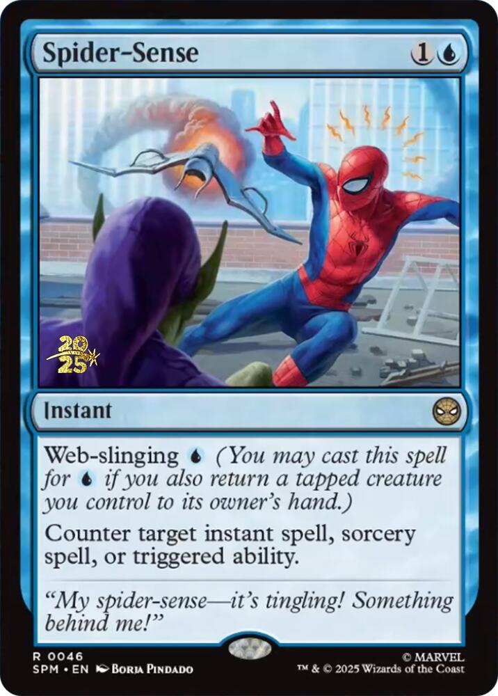 Spider-Sense [Marvel's Spider-Man Prerelease Promos] | Dragon's Lair Comics and Fantasy Houston TX