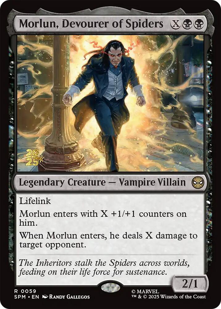 Morlun, Devourer of Spiders [Marvel's Spider-Man Prerelease Promos] | Dragon's Lair Comics and Fantasy Houston TX