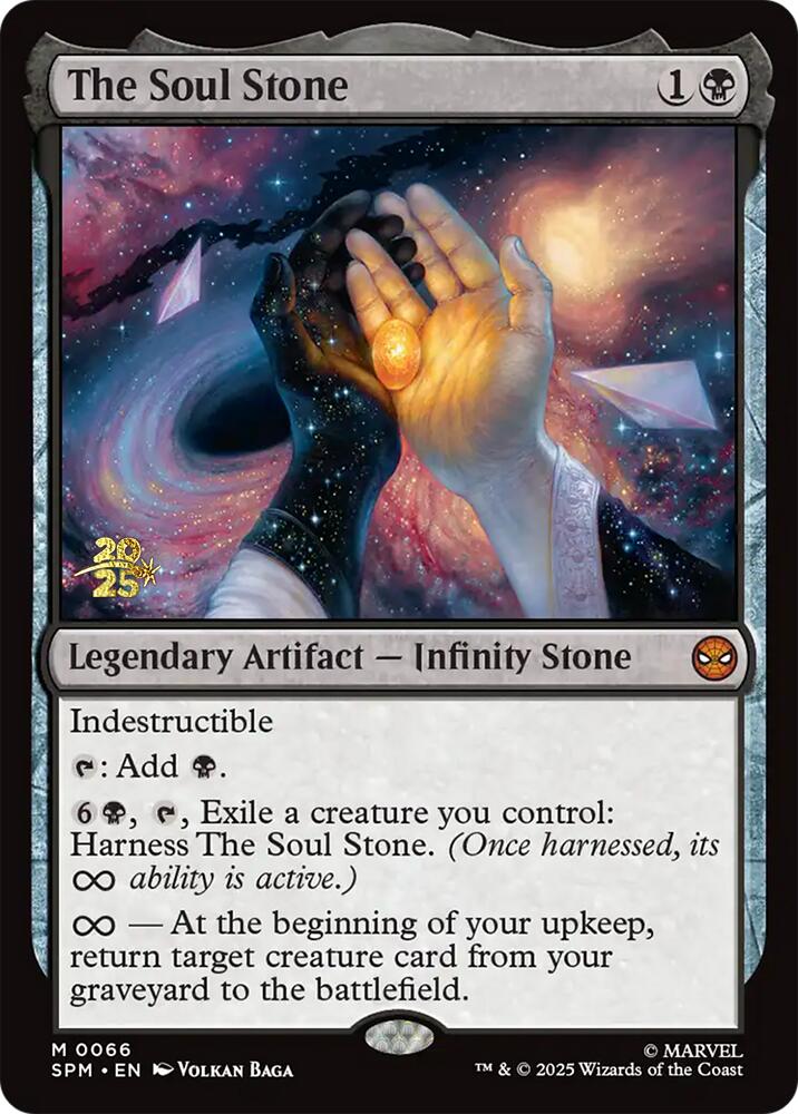 The Soul Stone [Marvel's Spider-Man Prerelease Promos] | Dragon's Lair Comics and Fantasy Houston TX